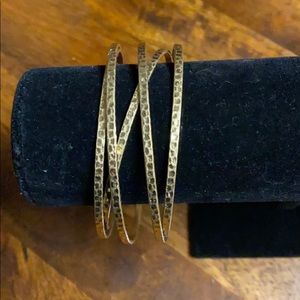 Gold bangle
